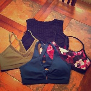 Set of fabletics sports bras. All good condition